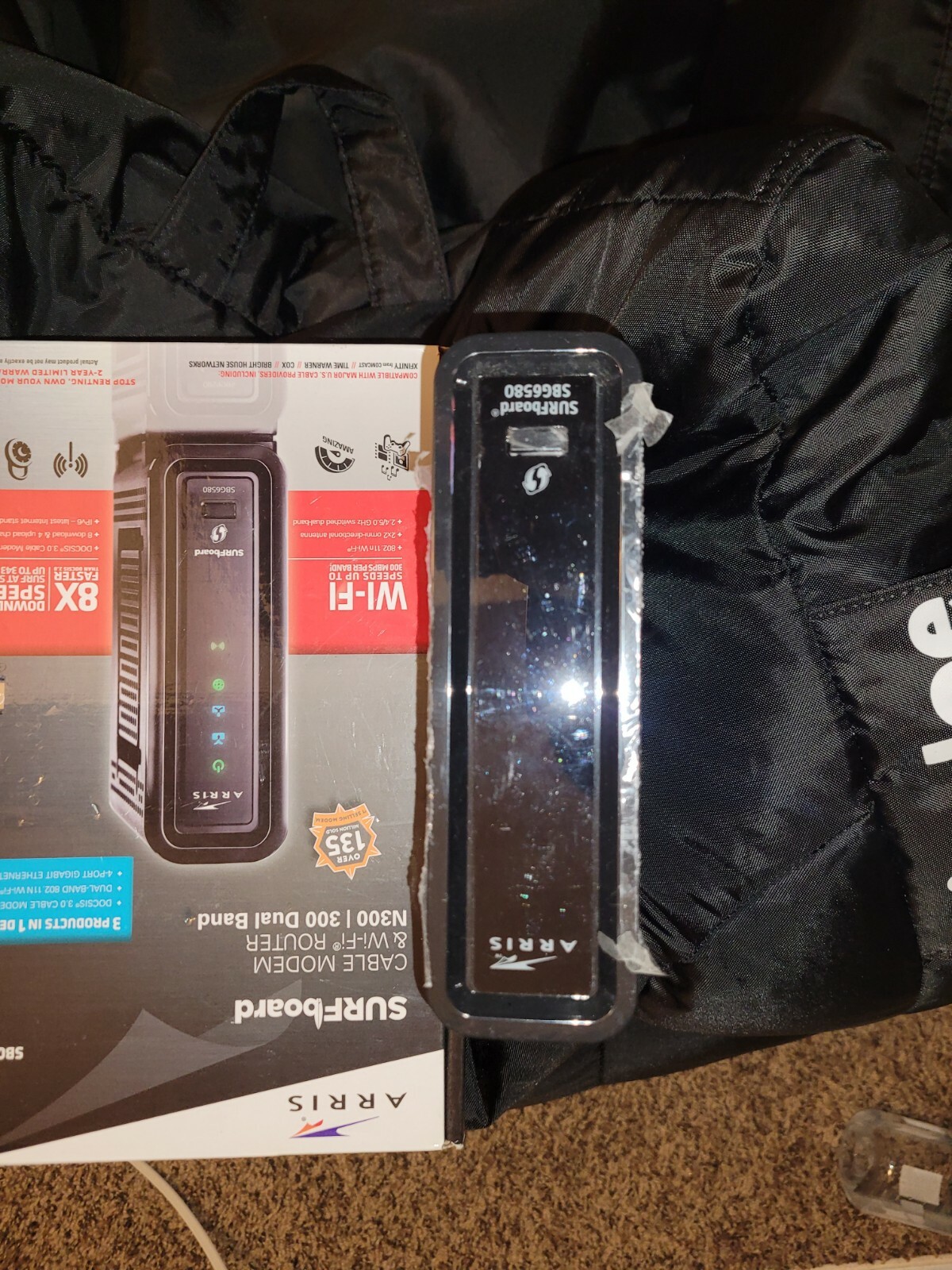 Arris Surfboard Cable Modem And Wi-fi Router N300 Dual Band