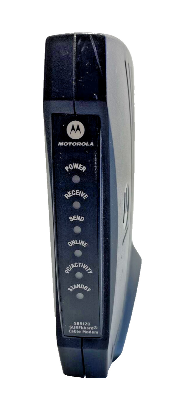 Motorola Surfboard Modem Model SB5120 DOCSIS 2.0 Unit Only No Power Supply
