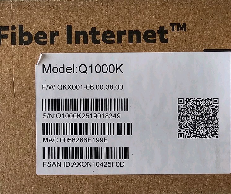 New Quntum Fibber Q 1000k