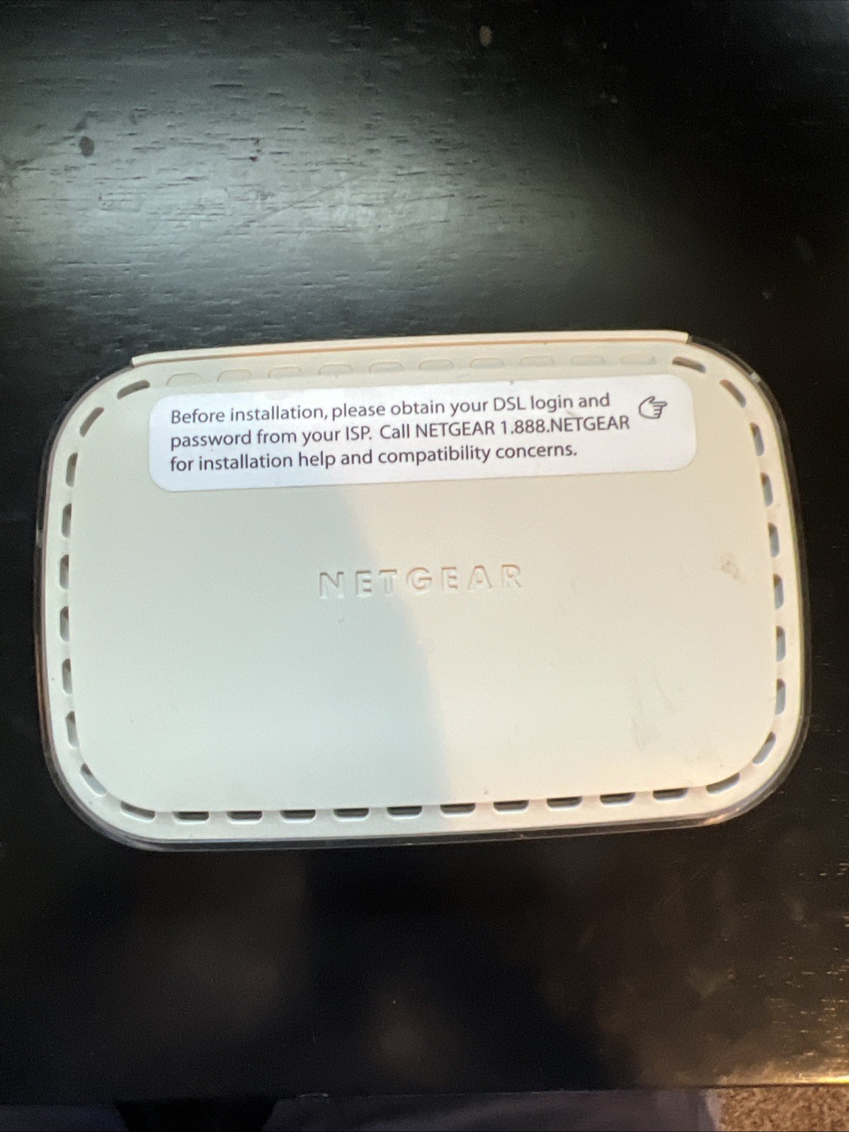 Netgear Broadband ADSL2+ Modem DM111PSP V2 Modem, no return