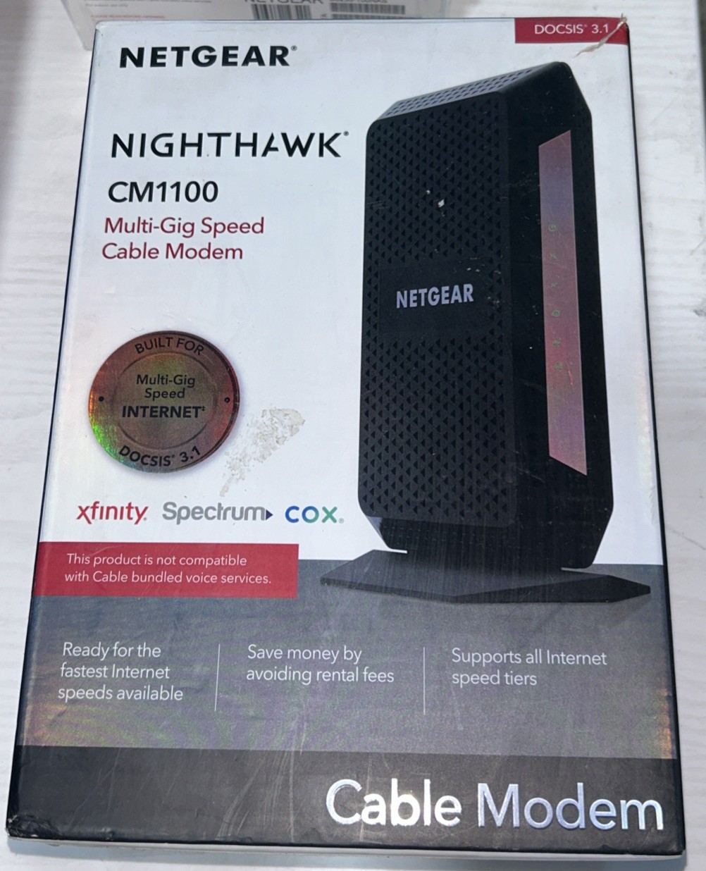 NETGEAR Nighthawk CM1100 Cable Modem