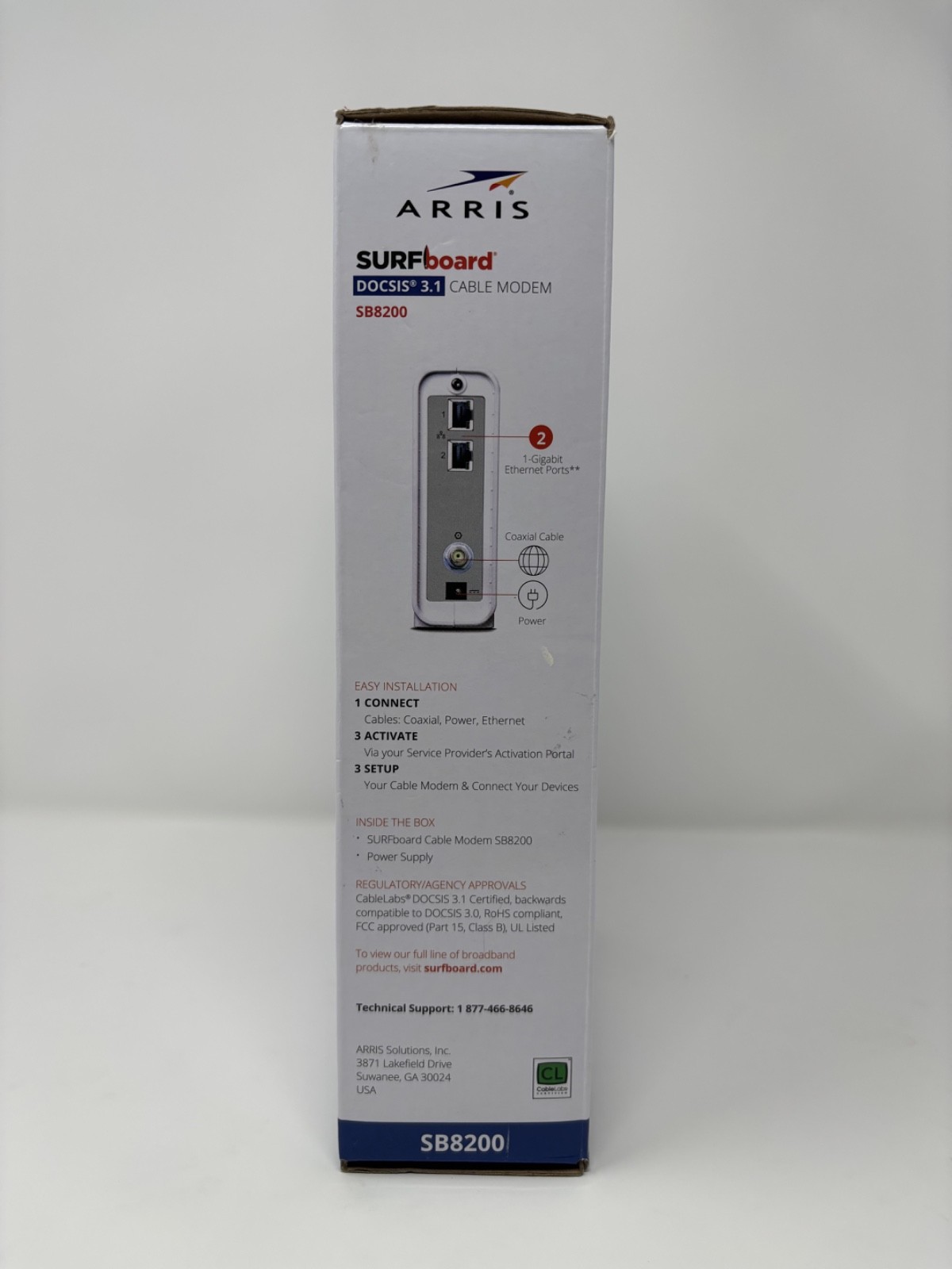 ARRIS SURFboard SB8200 DOCSIS 3.1 Cable Modem