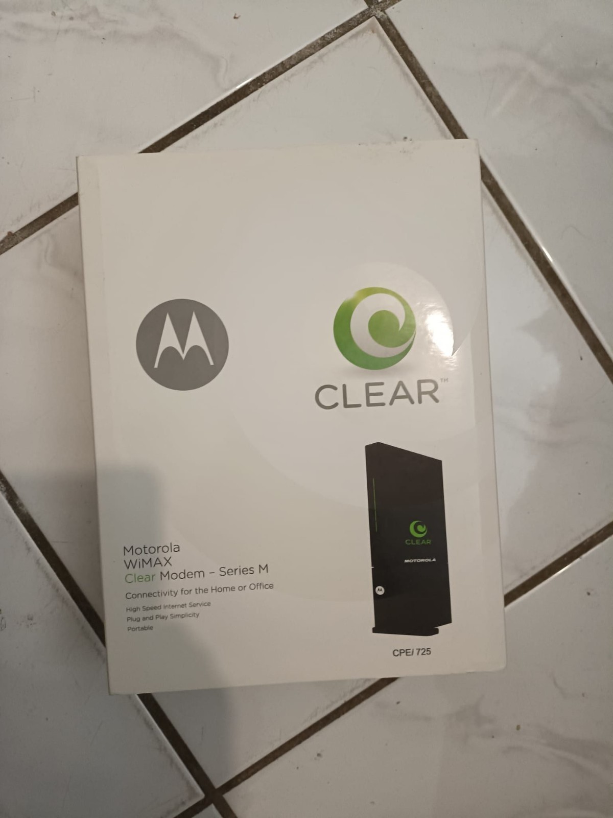 MOTOROLA WiMAX Clear MODEM SERIES M Model CPEi725 – Home or Office – HIGH SPEED