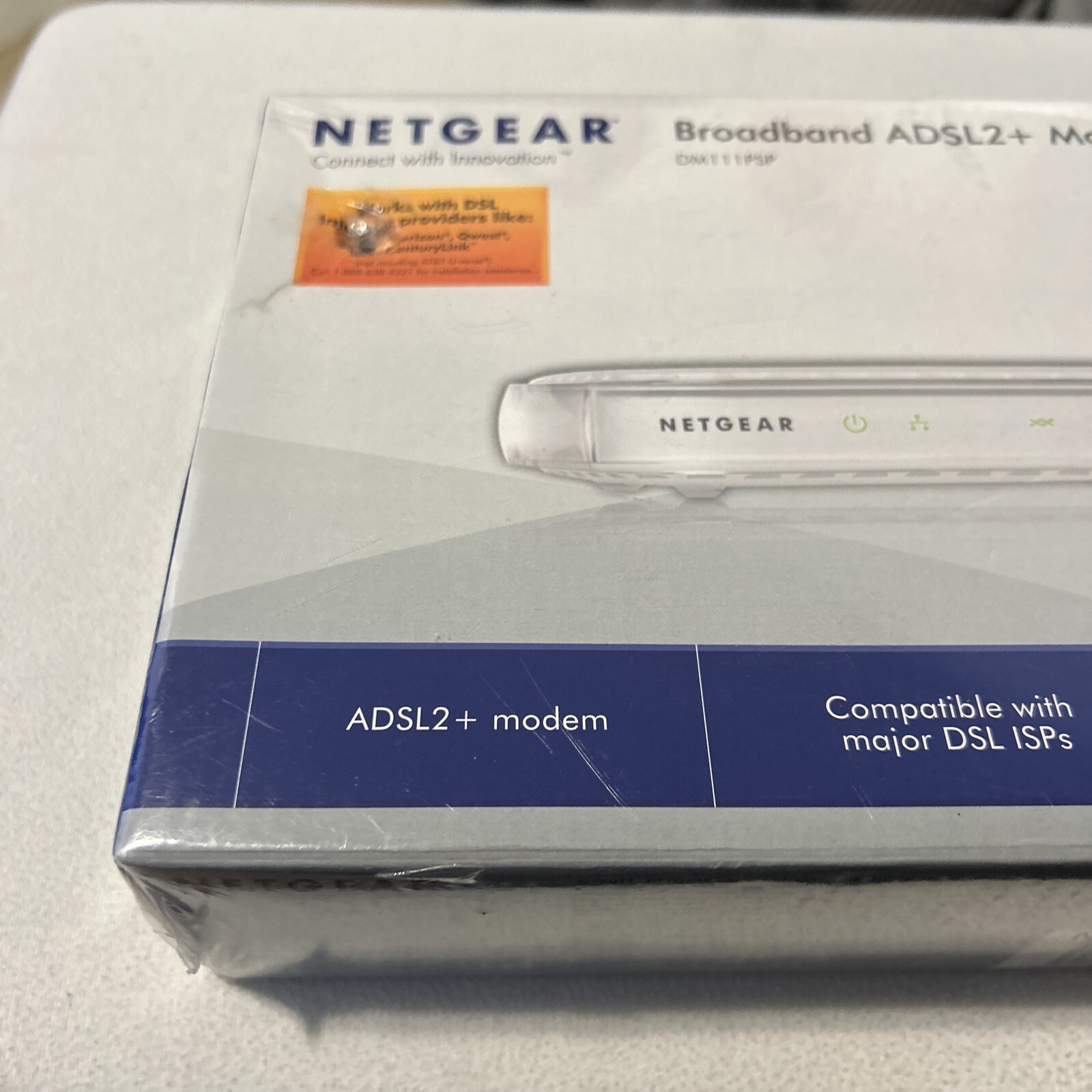 Netgear Broadband ADSL2+ Modem – DM111PSP with Power Supply In Box