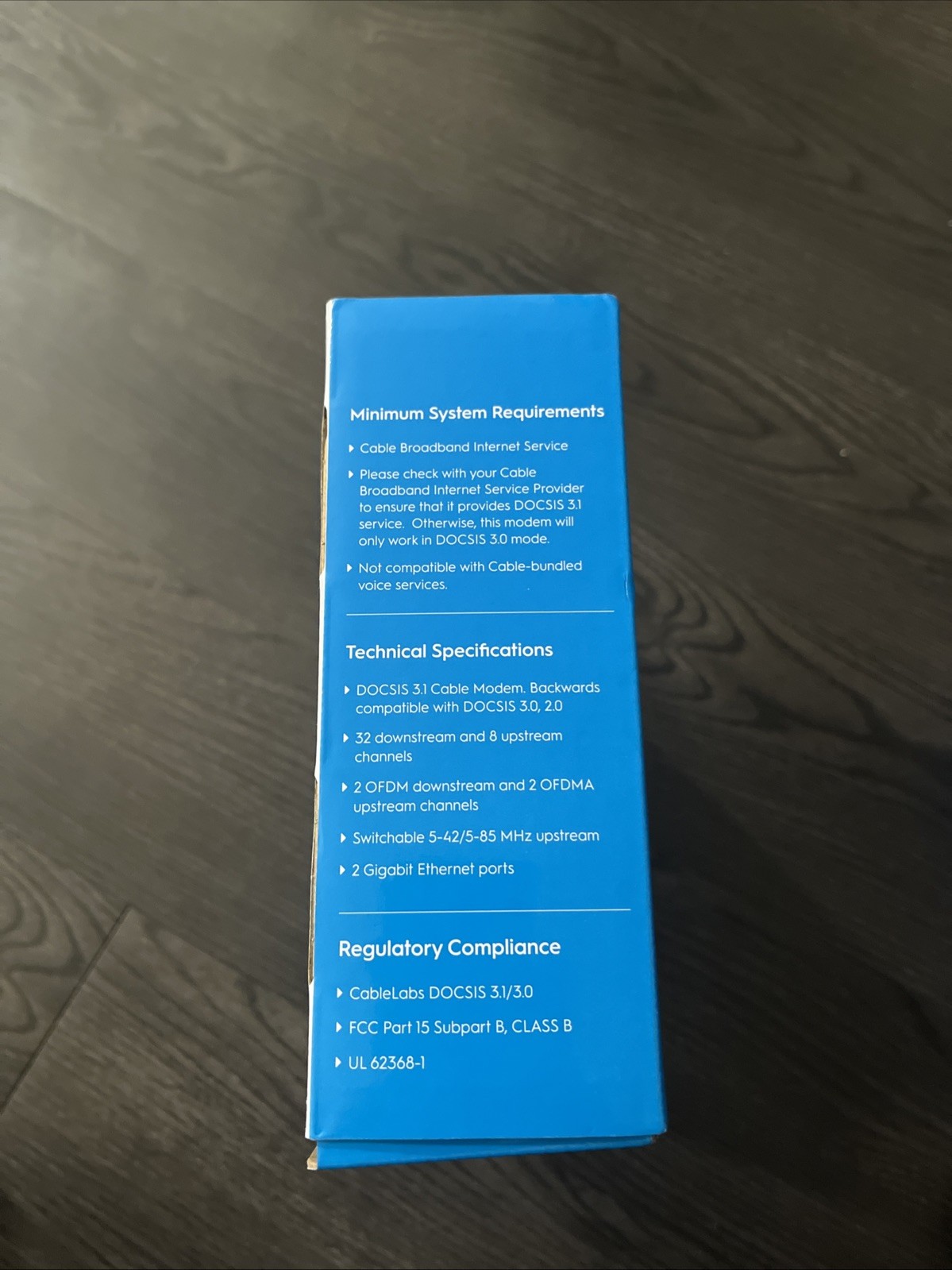 Hitron CODA DOCSIS 3.1 Cable Modem ONLY | Up to 1 Gbps Max Internet Speeds