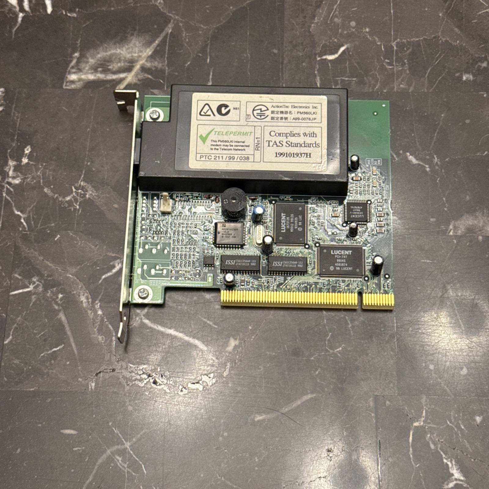 IBM TELEPERMIT 56K V.90 PCI DATA FAX MOD PTC 211/99/038 33L4618 33L4582 33L4619
