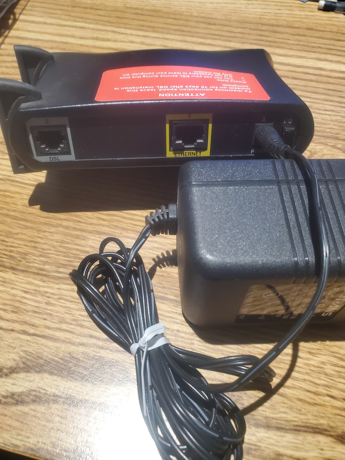 SpeedStream 060-E141-A02 5100 ADSL Modem with Ethernet Port and Power Supply