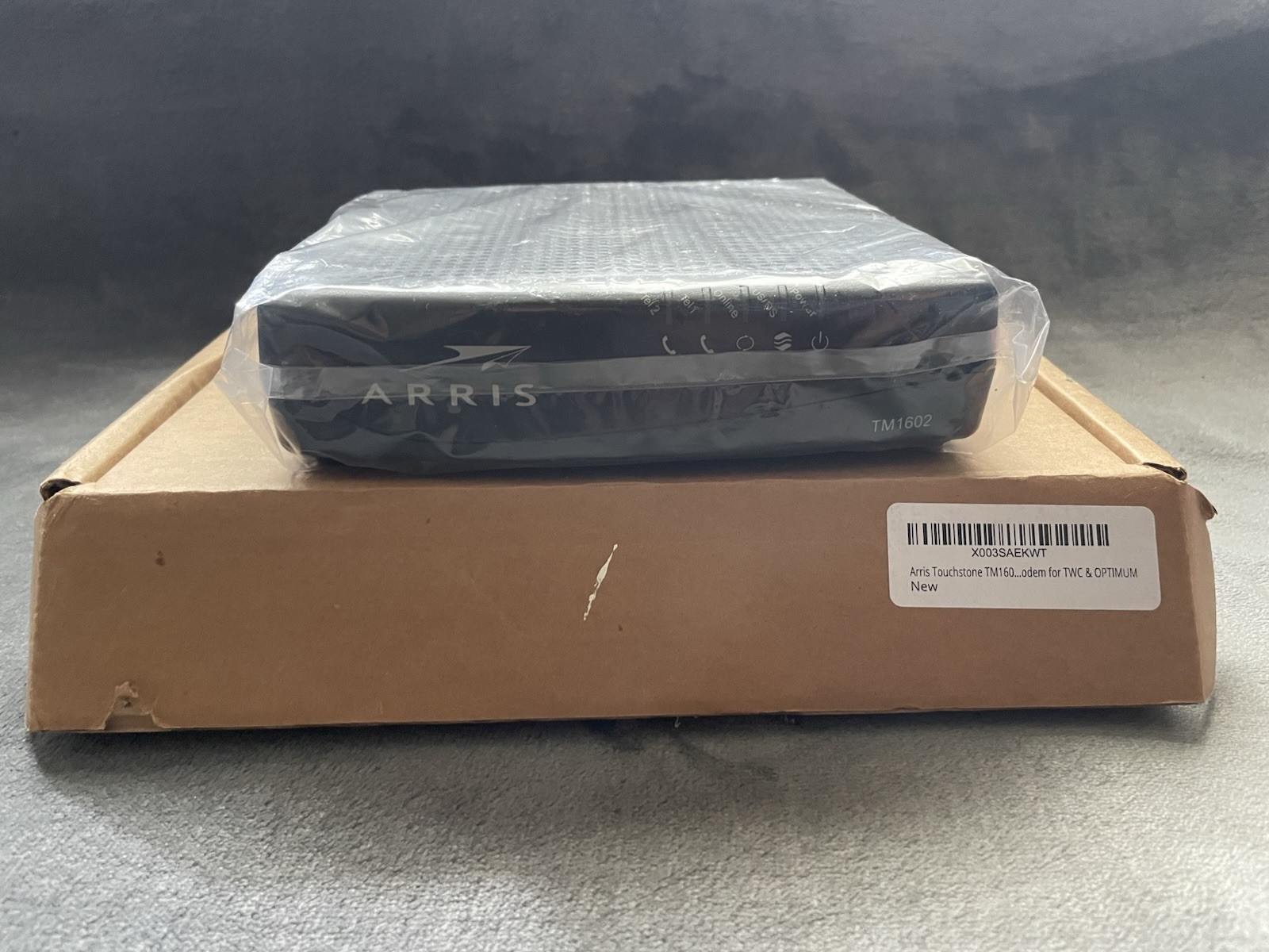 Arris TM1602A DOCSIS 3.0 Telephony Cable Modem Optimum Cablevision