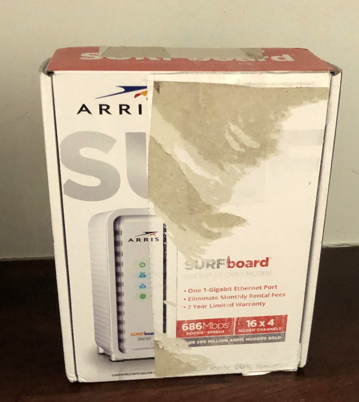 Open Box ARRIS SURFboard DOCSIS 3.0 Cable Modem – SB6183