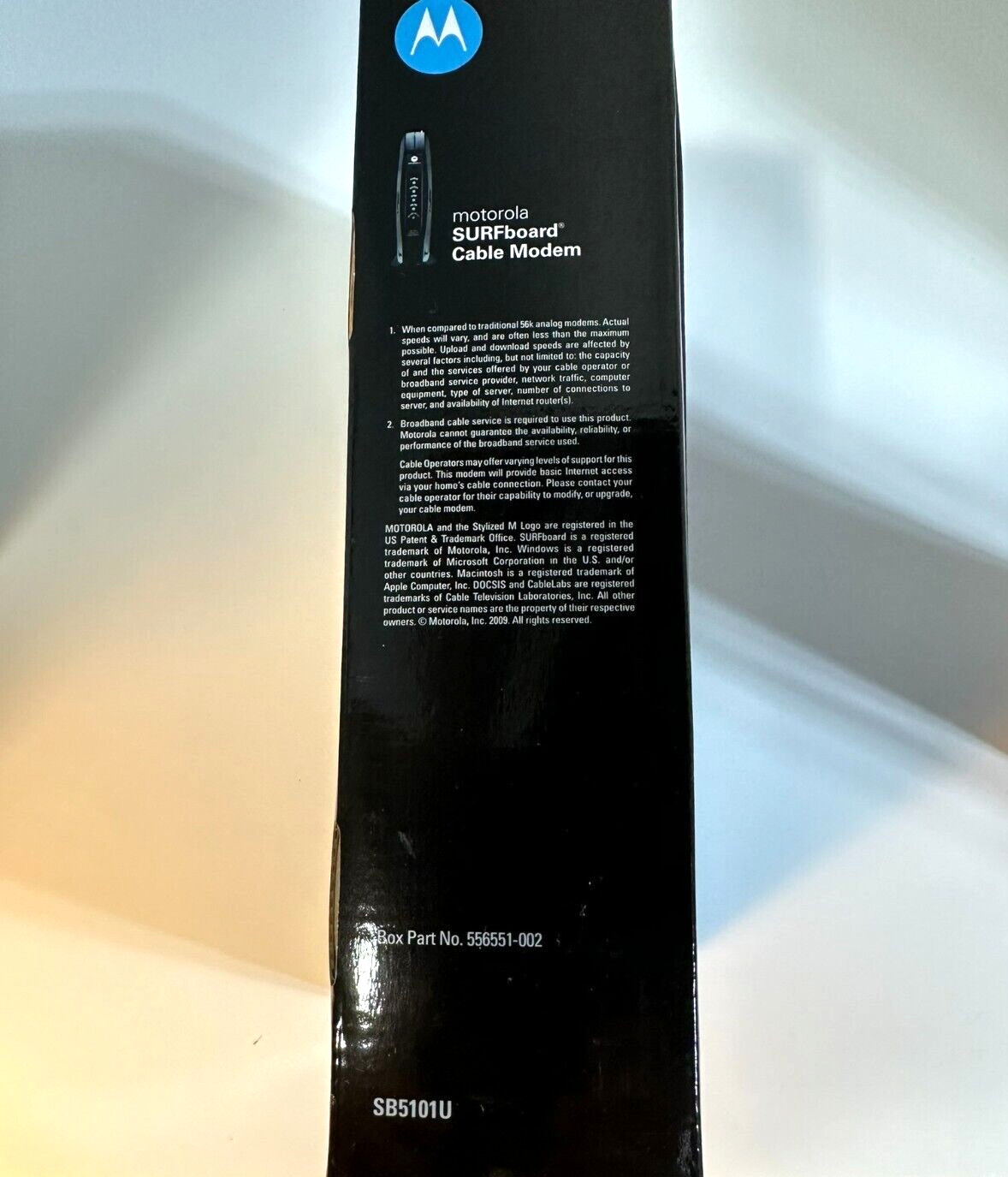 Motorola SURFboard SB5101U (567005-005-00) 38.91 Mbps NIB