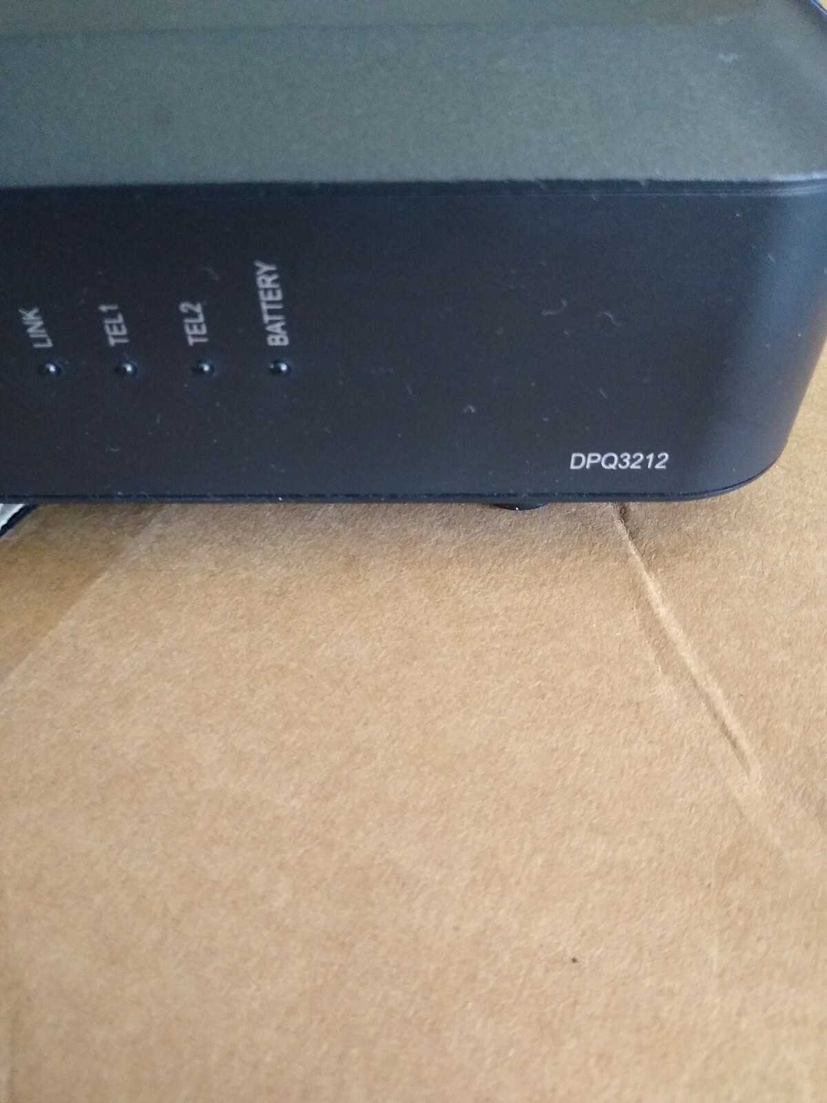 Cisco DPQ3212 DOCSIS 3.0 EMTA Cable Modem (no battery included) GREAT