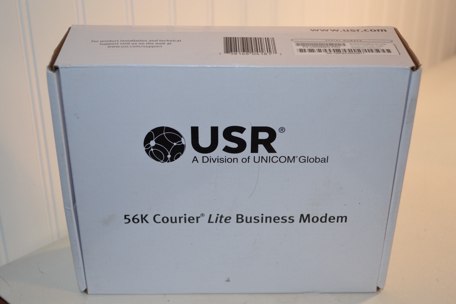 USR Unicom Global 56K Courier Lite Business Modem US Robotics 5686G