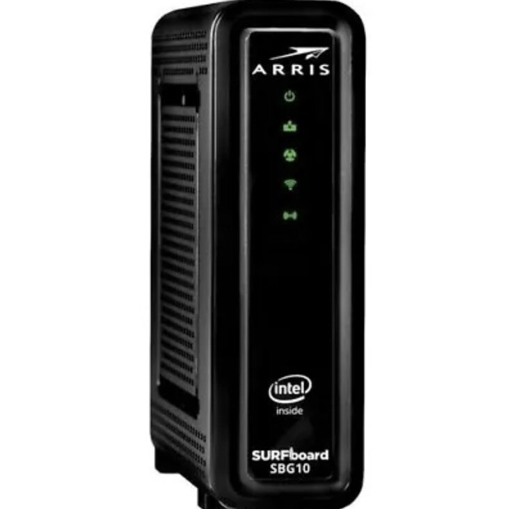 ARRIS SURFboard SBG10 DOCSIS3.0 16×4 Gigabit Cable Modem & Router AC1600Mbps