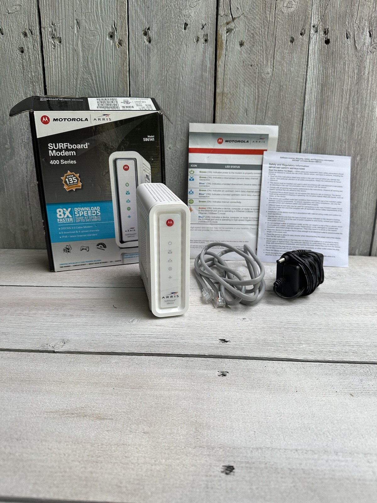 Motorola Arris SB6141 SURFboard Modem 400 Series
