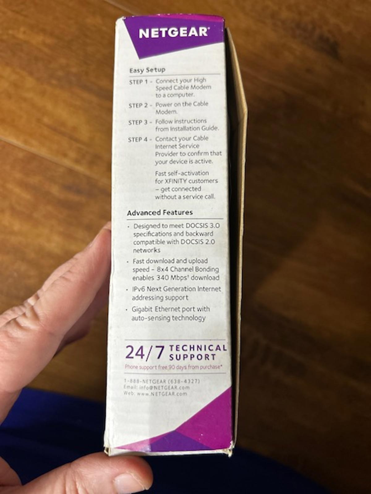 Netgear CM400 High Speed Cable Modem DOCSIS 3.0