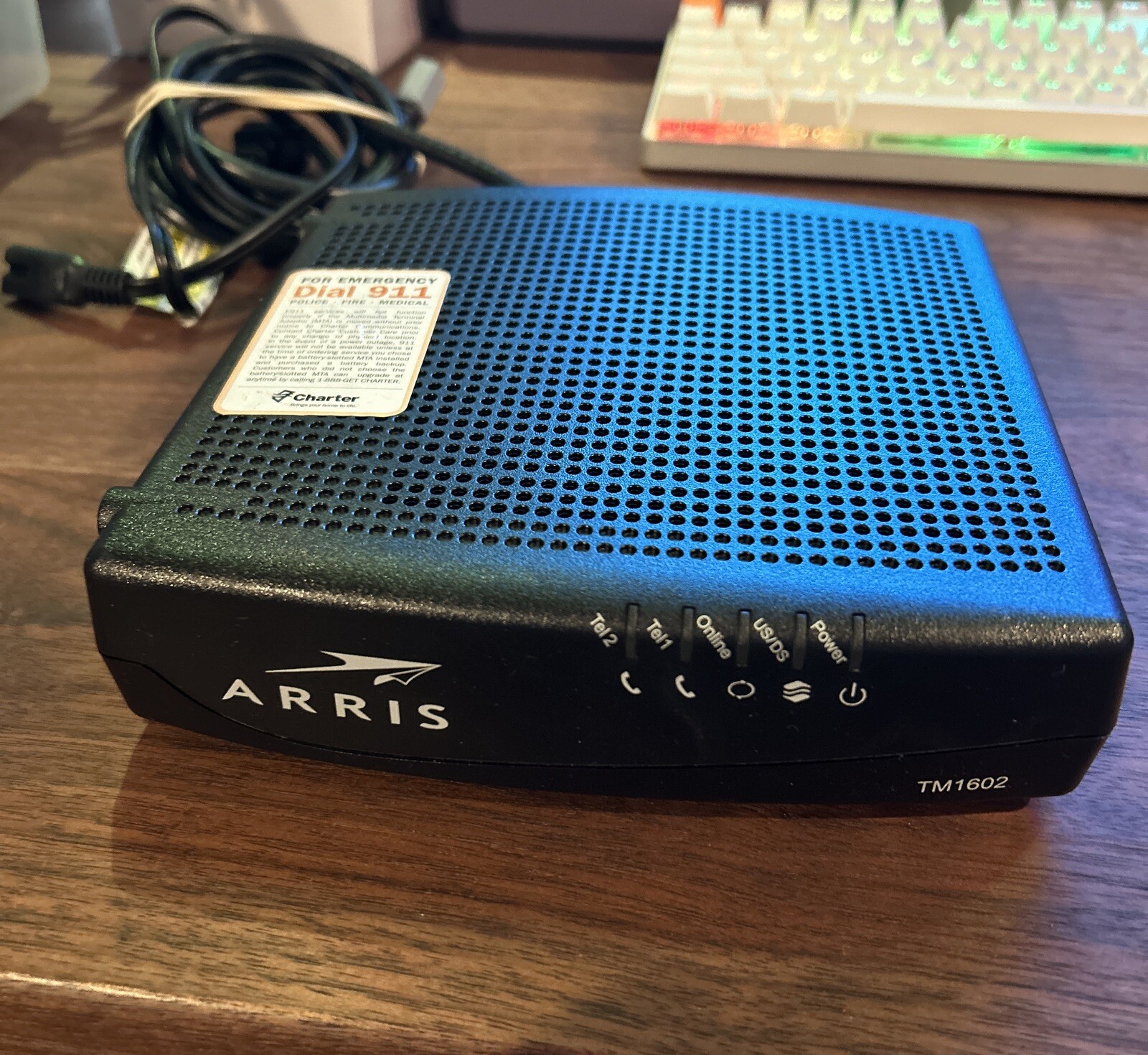 Arris TM1602A Cable Modem