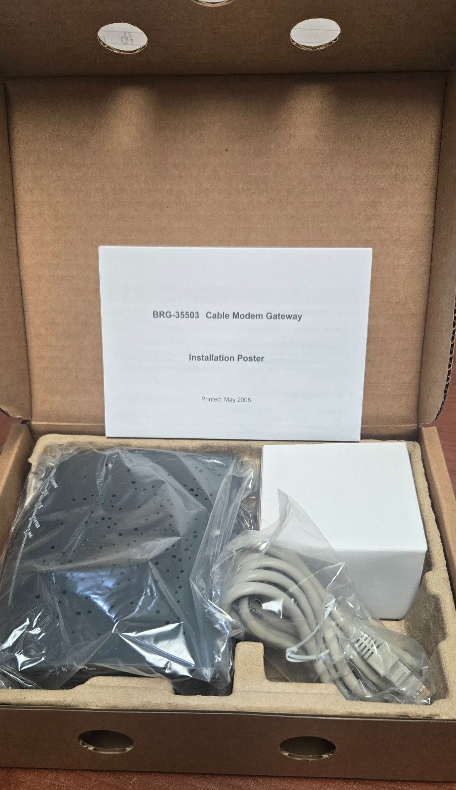 ZyXEL BRG-35503 Cable Modem Lot of 6 sealed in box