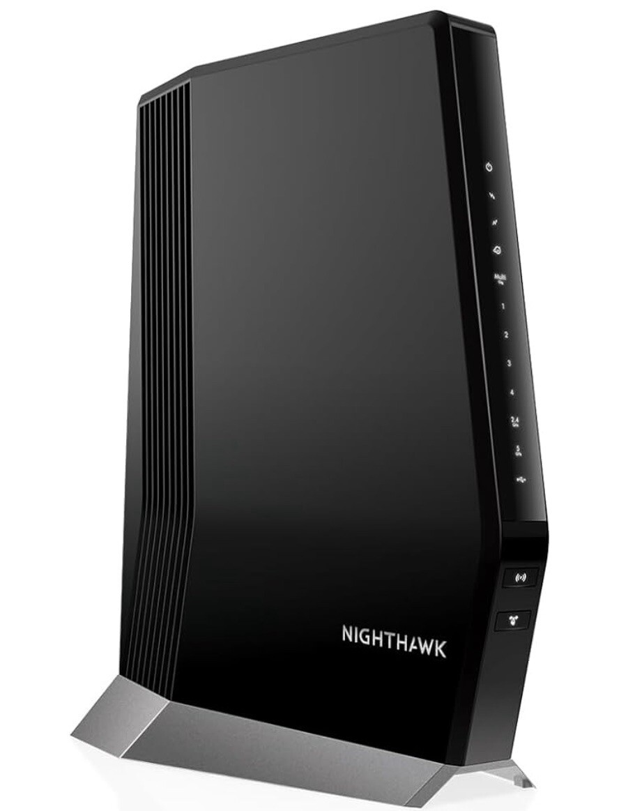NETGEAR Nighthawk Cable Modem with WiFi 6 Router (CAX80) AX6000 DOCSIS 3.1