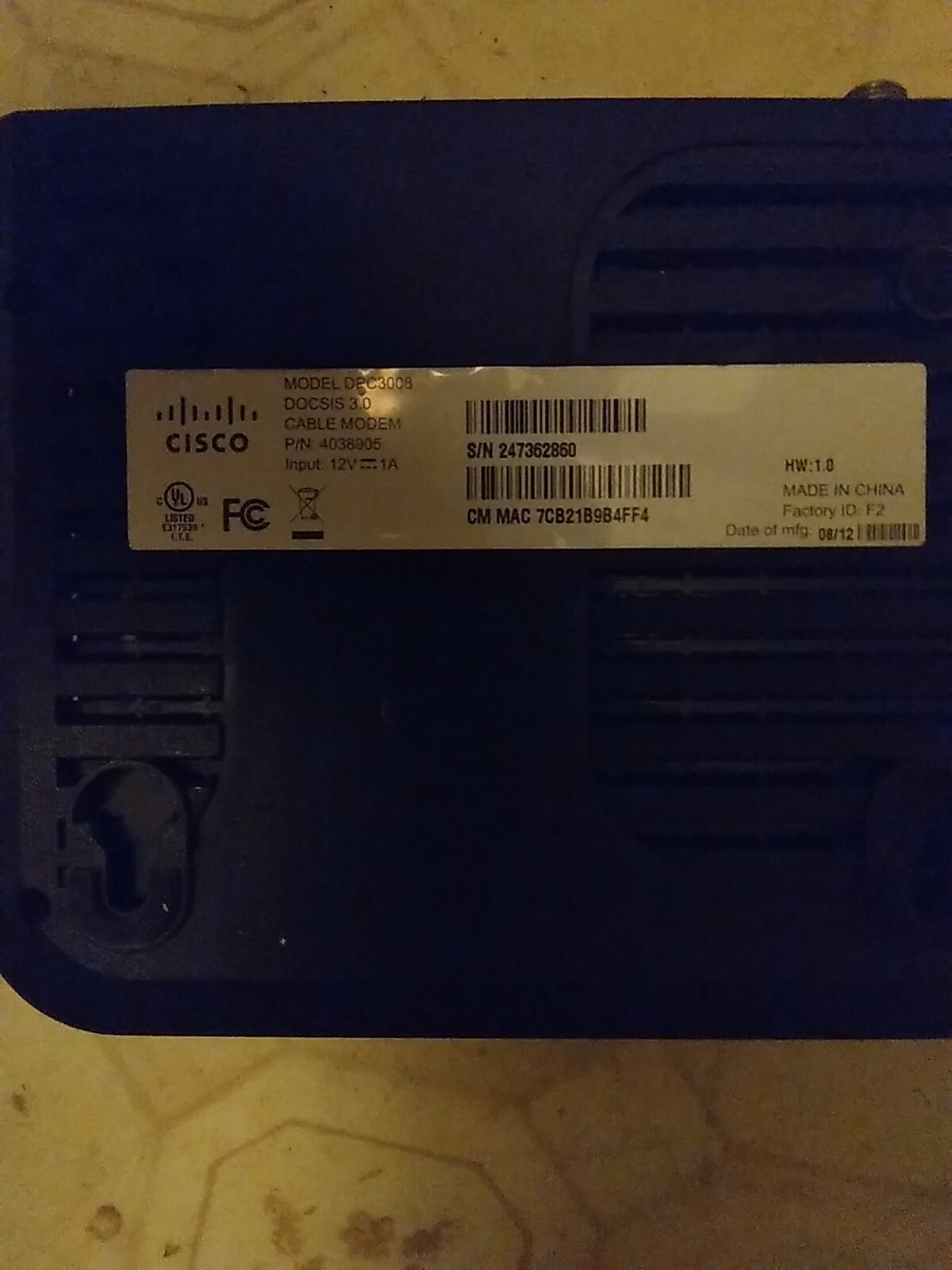 Cisco DPC3010 (4027668)