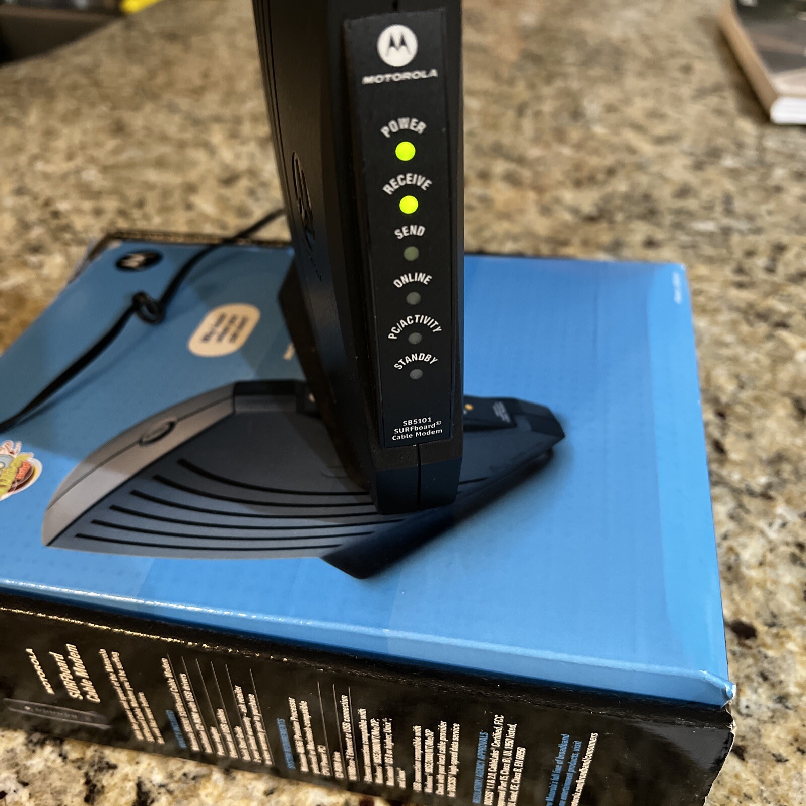 Motorola SURFboard SB5101 (515290-107-00) 38.91 Mbps