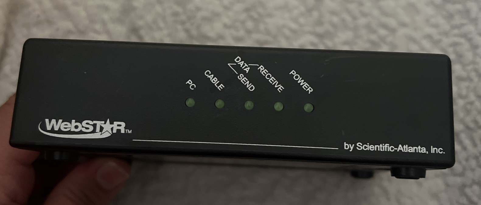 (UNTESTED) Scientific-Atlanta WebStar Cable Modem