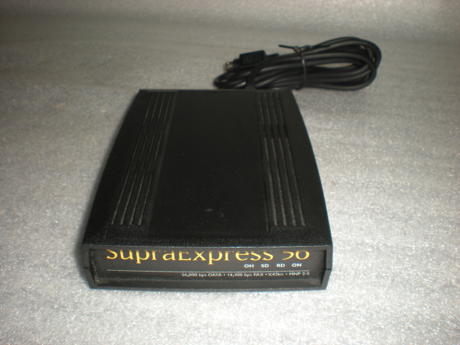 Vintage Diamond Supra Express 56e MAC V.42bis Fax Modem ONLY NO POWER ADAPTER
