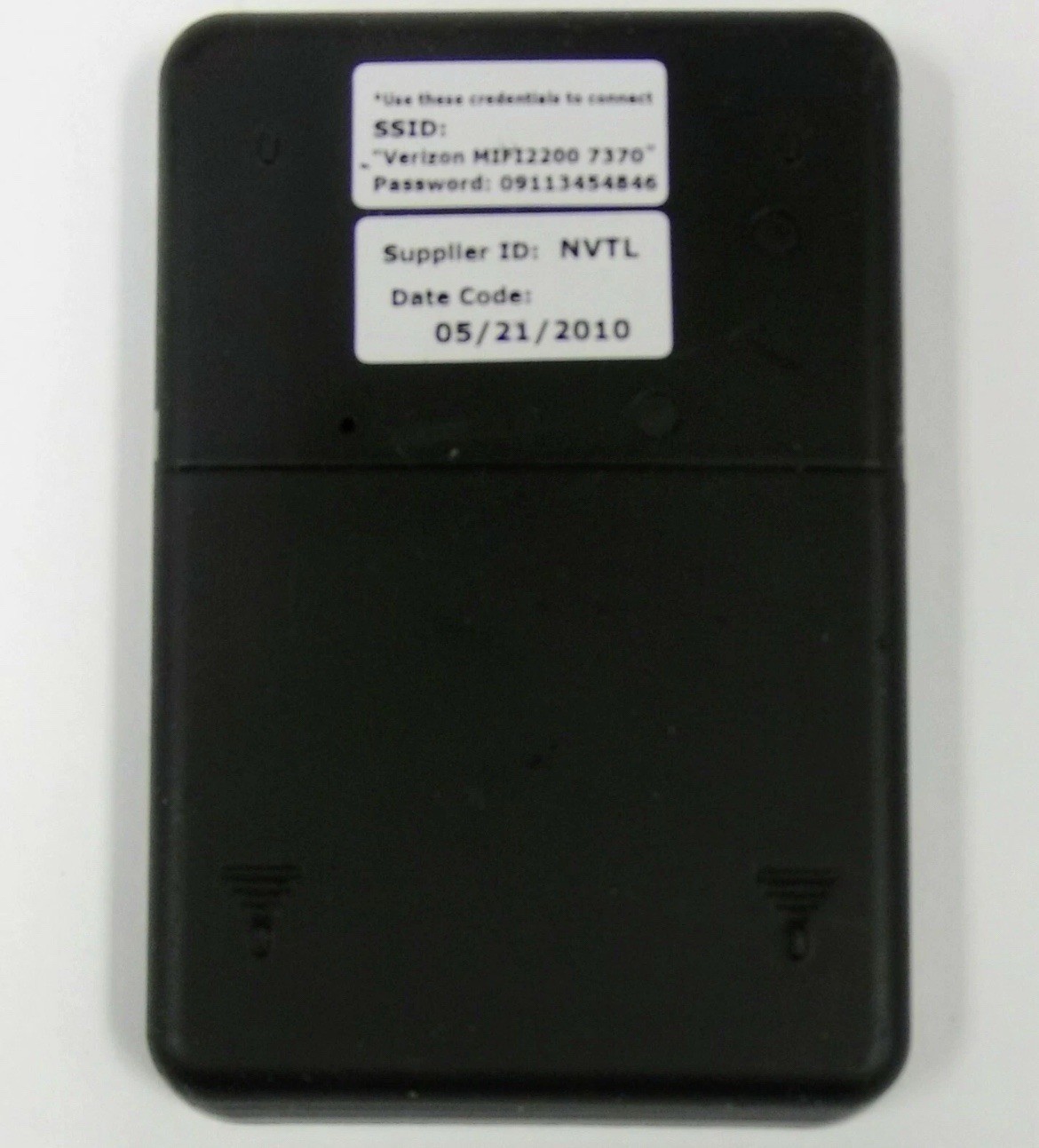 NovAtel Wireless Verizon MiFi 2200 3G Mobile Hotspot WiFi Modem