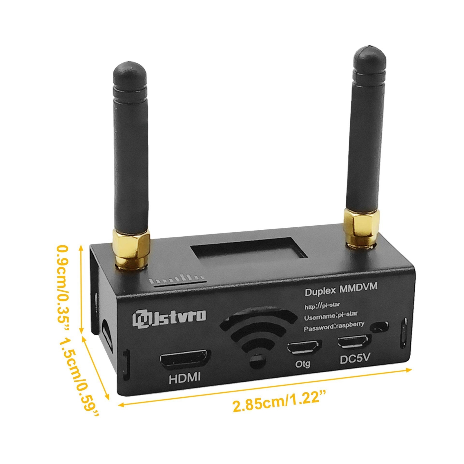 MMDVM Duplex Hotspot Board, Multi-Mode Digital Voice Modem Support P25 DMR YS…
