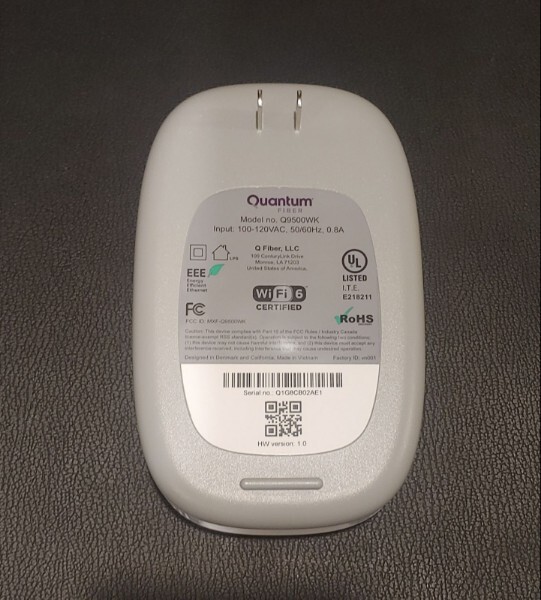 Quantum Fiber 360 wifi Q9500WK triband pod, wifi 6, brand new in box