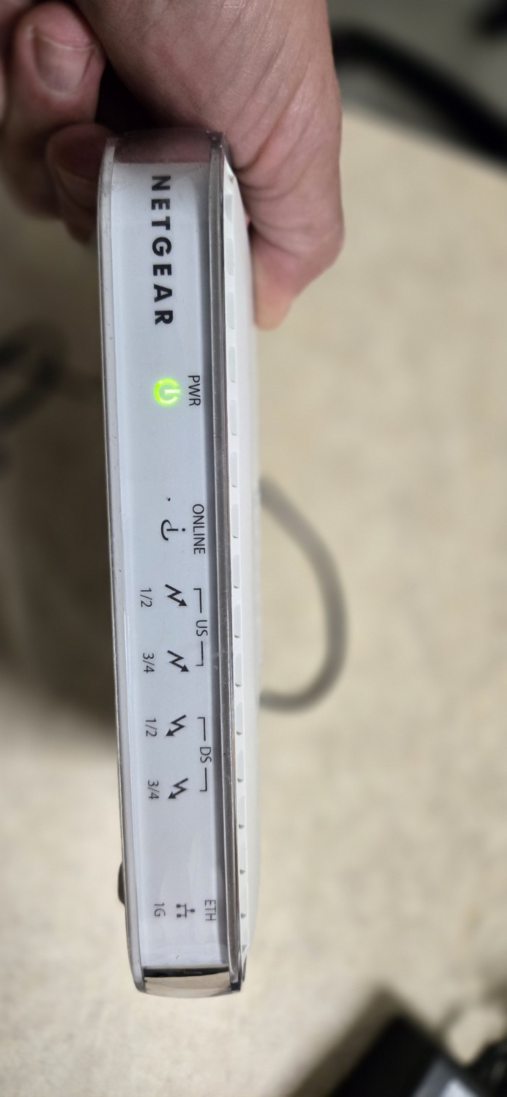 NETGEAR CMD31T Cable Modem DOCSIS Ethernet Broadband Modem