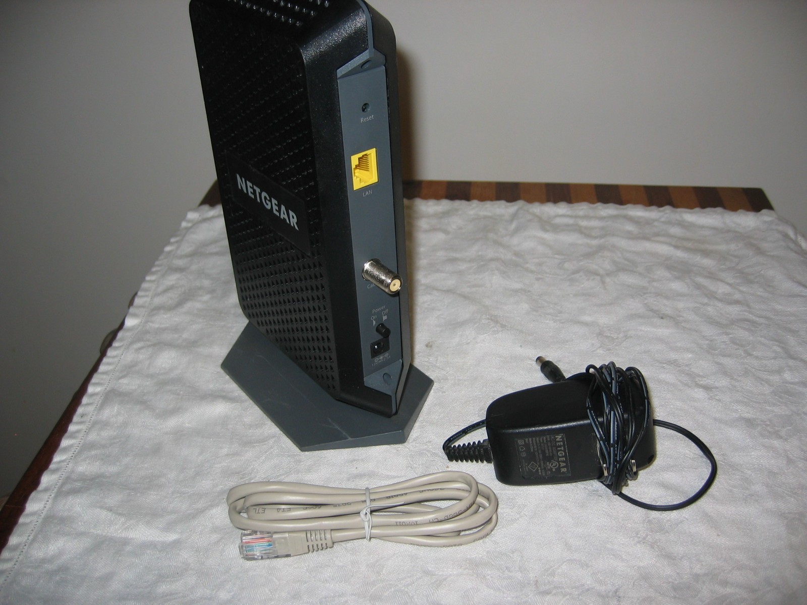 NETGEAR CM1000 DOCSIS 3.1 Cable Modem with AC adapter + Ethernet Cable