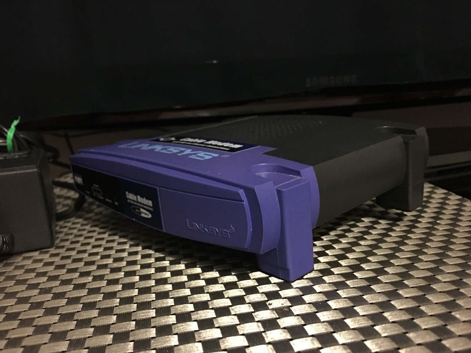 LINKSYS CISCO CABLE MODEM USB ETHERNET MODEL BEFCMU10 VER. 4