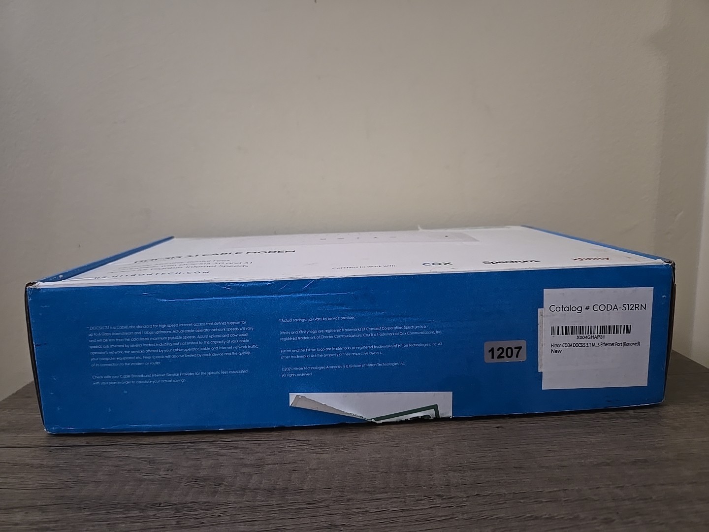 Hitron DOCSIS 3.1 Cable Modem Broadband Internet CODA-S12 CODA-46 3.0 2.0 White