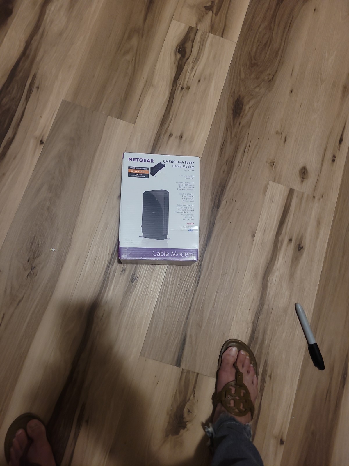 NETGEAR CM500 High Speed Cable Modem 680 MBPS (16×4) DOCSIS 3.0 Black