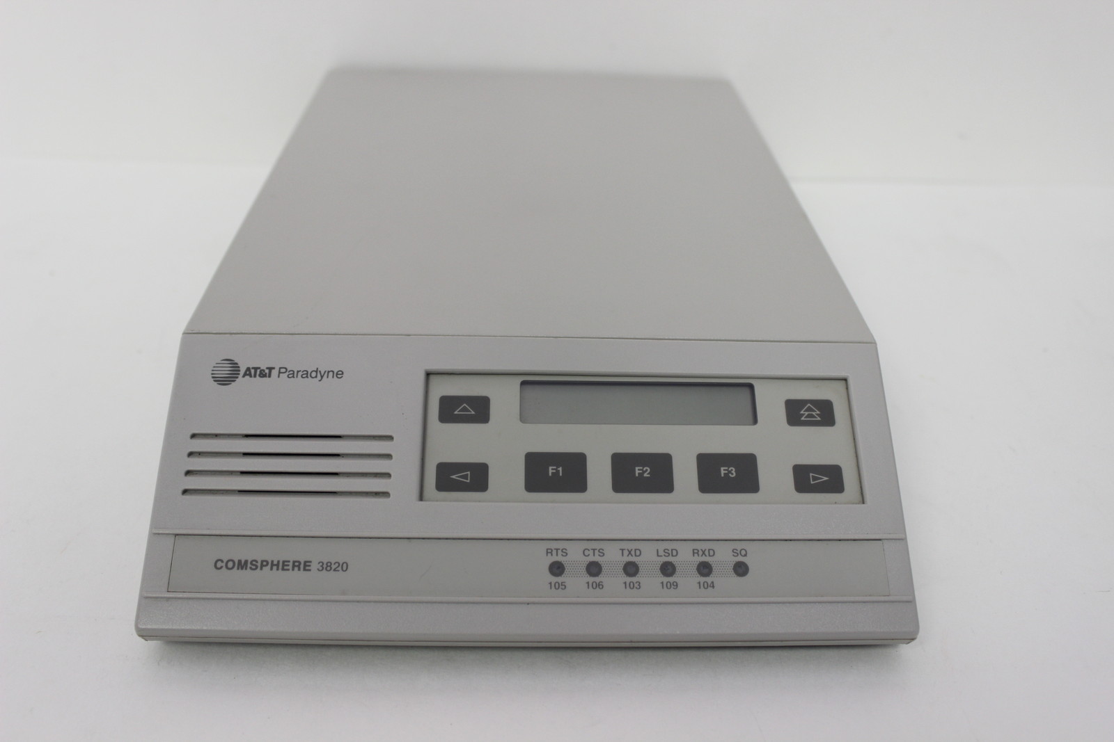 AT&T 3820-A1-001 PARADYNE COMSPHERE 3820 MODEM NO AC ADAPTER WITH WARRANTY