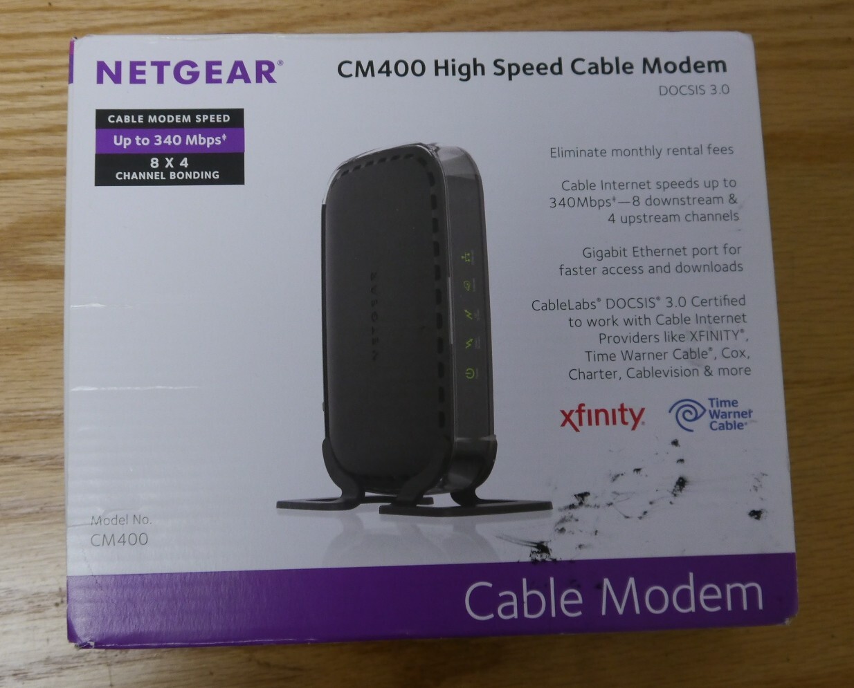 Netgear CM400 High Speed Cable Modem 