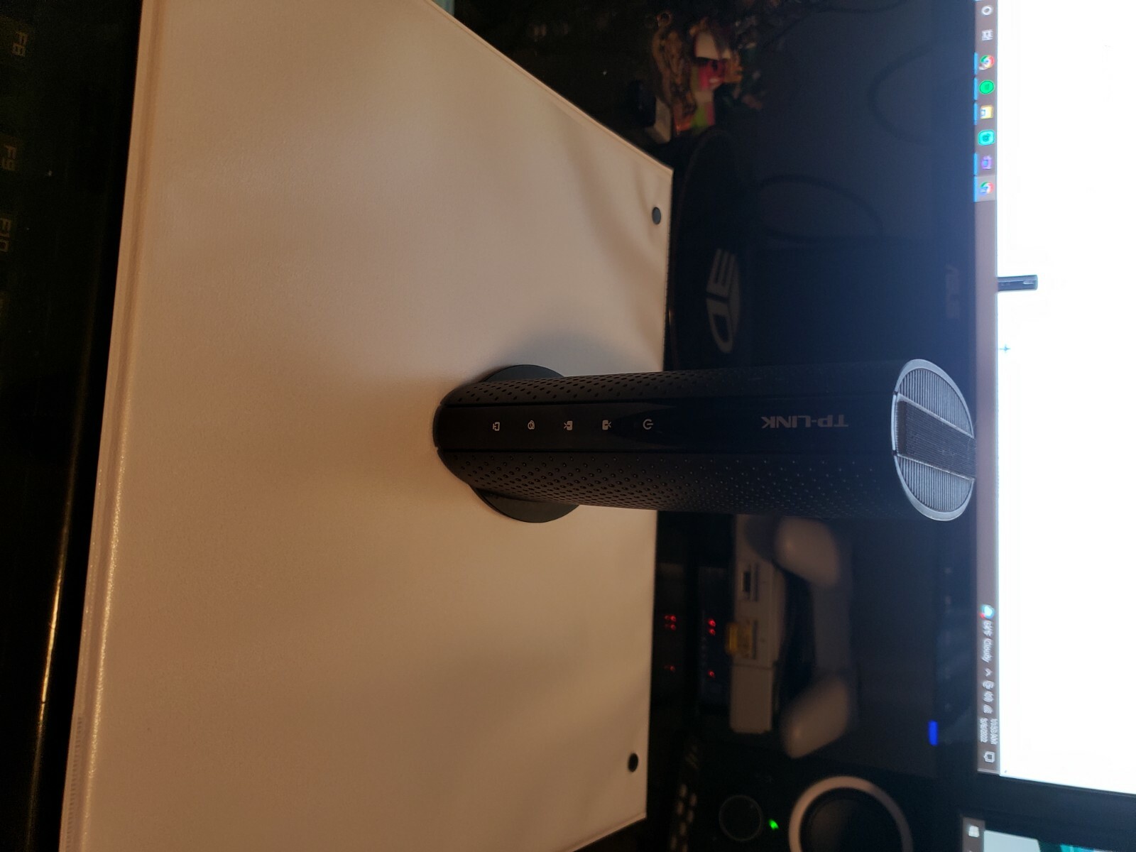 TP-LINK TC-7610 DOCSIS 3.0 Cable Modem, Black, Very good condition!