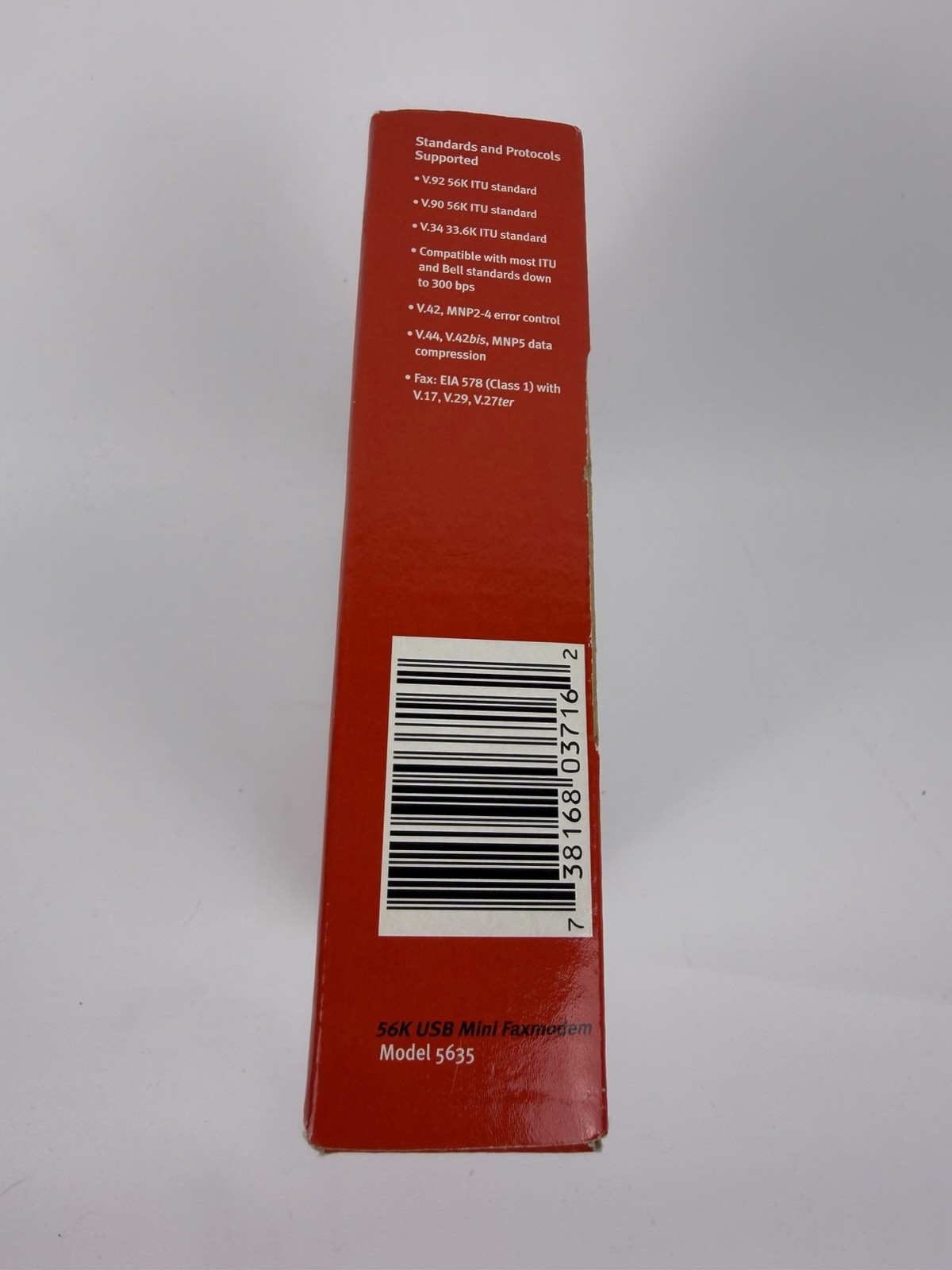 US Robotics 5686G 56K External Fax Modem V.92 USB – NEW In Box