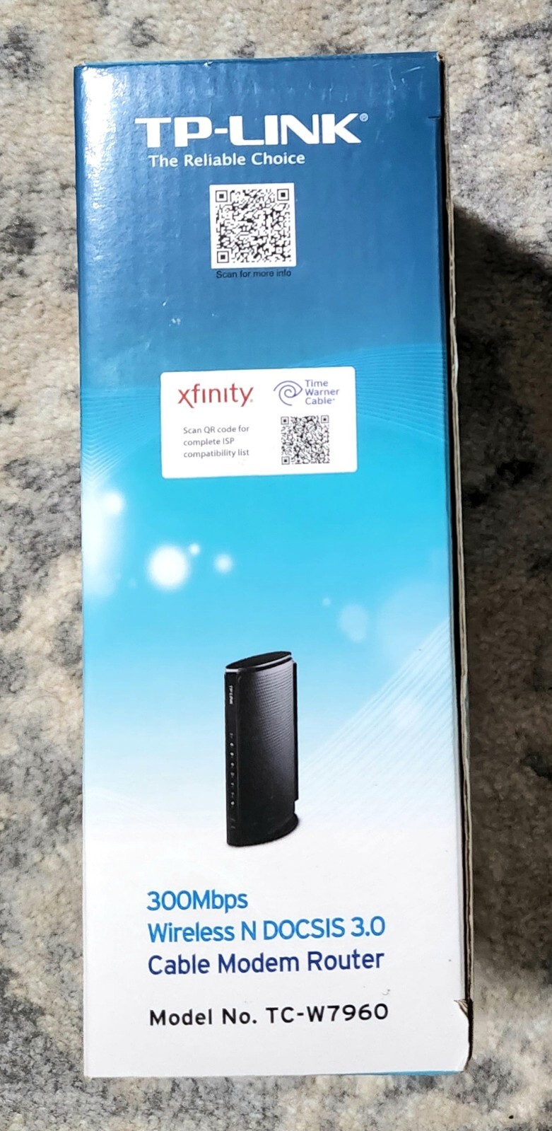 TP-Link TC-7610 300Mbps Wireless N DOCSIS 3.0 High Speed Cable Modem Router