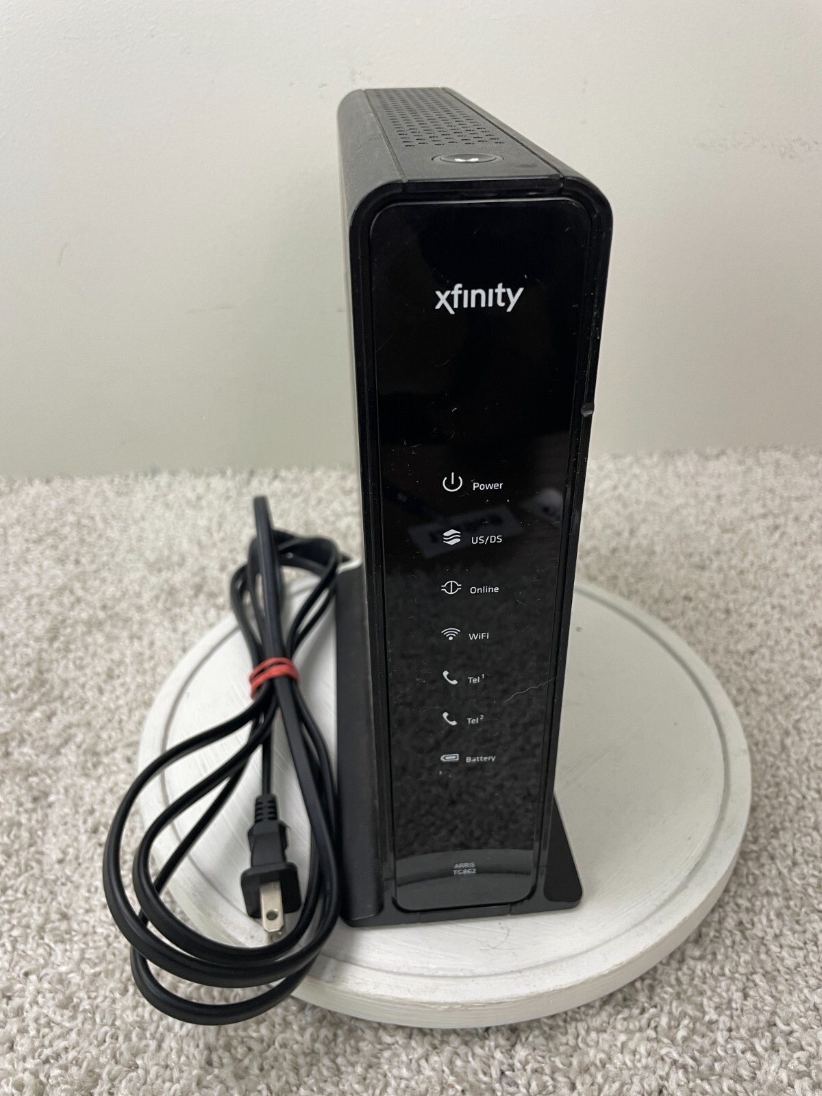 Arris Xfinity TG862G/CT Residential Router Wireless Modem Black Tested/Works