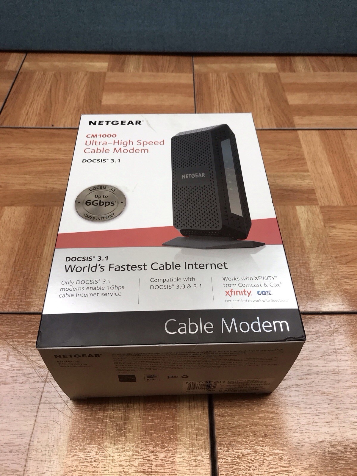 NETGEAR CM1000 DOCSIS 3.1 Cable Modem