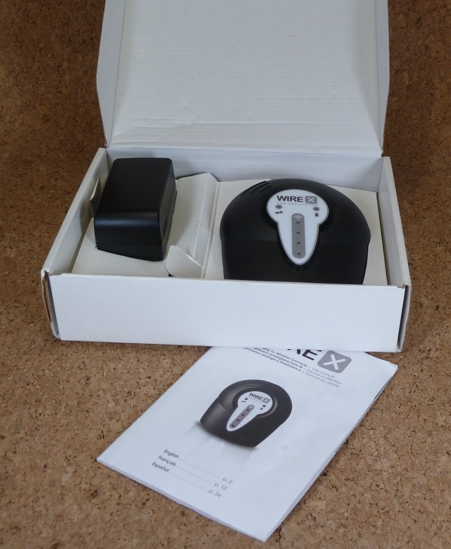 WIRE X ANALOG TO WIRELESS CONVERTER WIREX3GLCMEDUSKITV01 USED