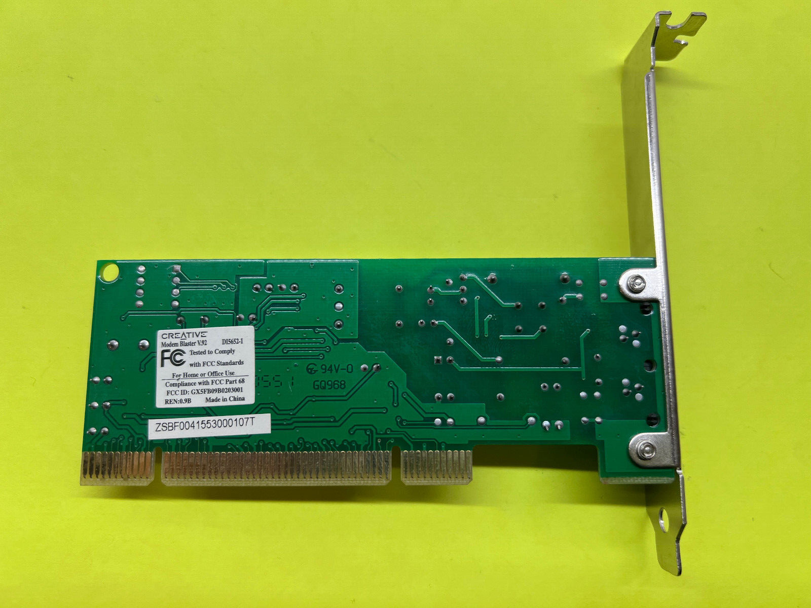 Creative Modem Blaster V.92 PCI Modem Card Free Shipping