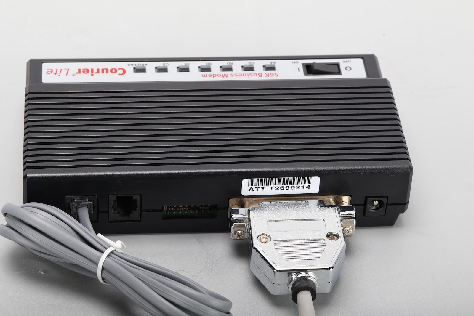 USRobotics 5686G 56K Fax Modem USR5686G With Com Cable – No Power Supply