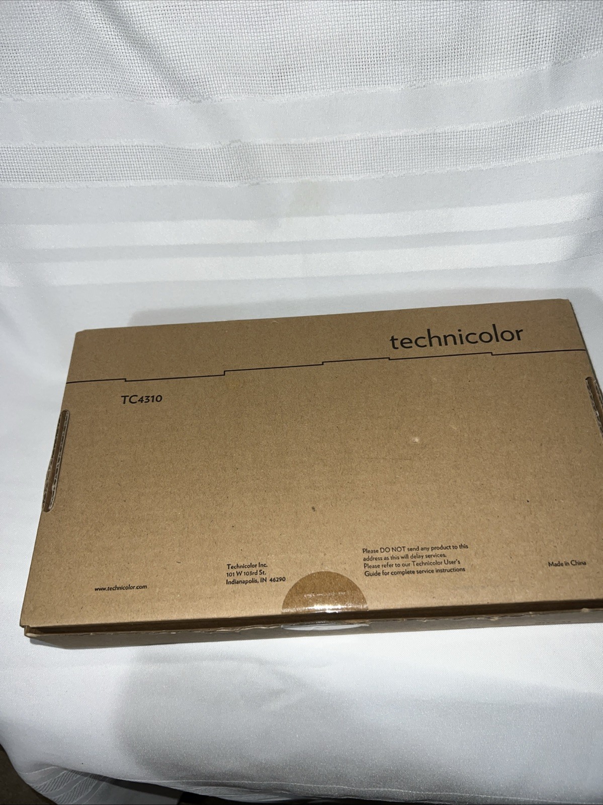 Technicolor Modem (Model TC4310) With Power Adapter