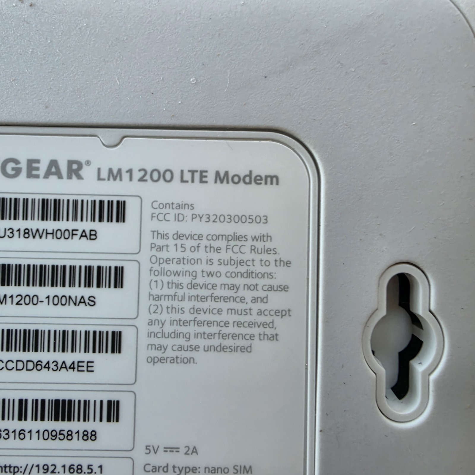 NETGEAR 4G LTE Broadband Modem LM1200 Complete In Box Fast And Reliable