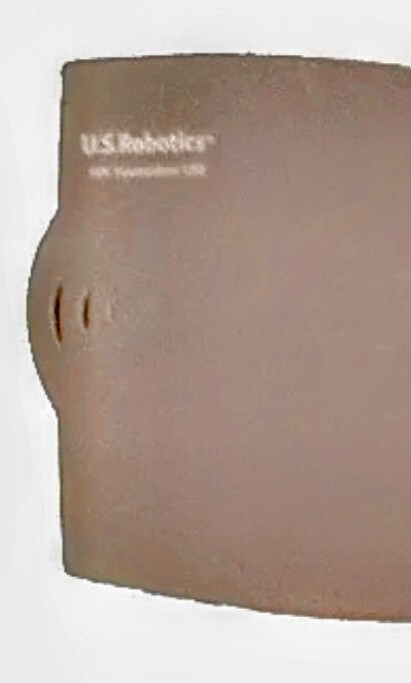 US Robotics USR5633B 56 Kbps • Grey Modem 🖥️ •Ethernet Cable • Space Saver
