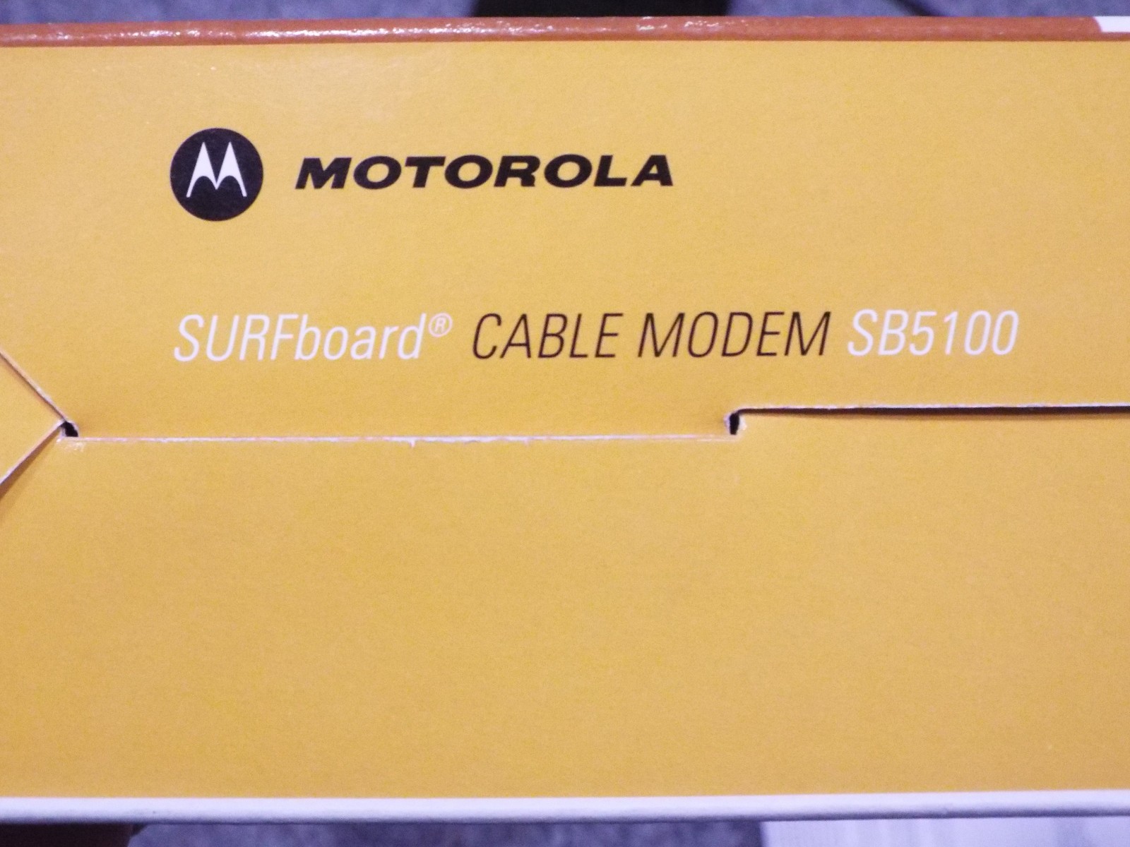 Motorola SURFboard Cable Modem Model SB5100 Networking System