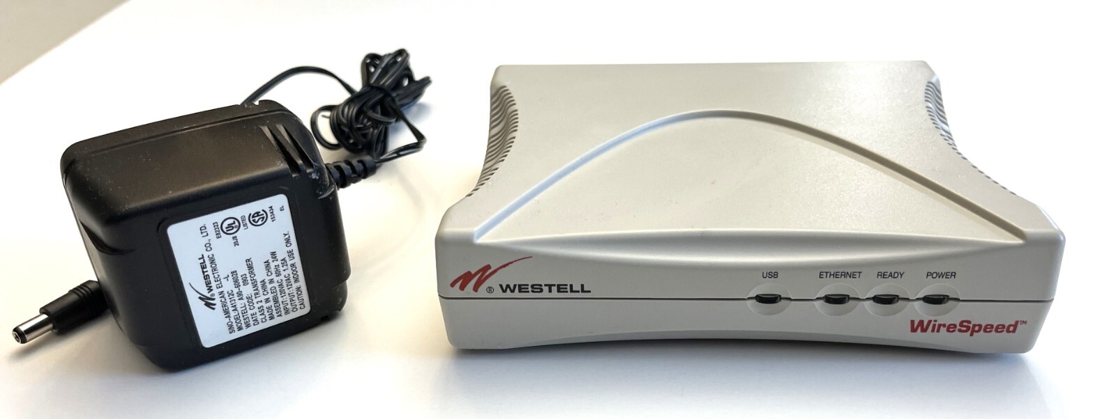 Westell WireSpeed B90 DSL Modem Ethernet/USB, Assembled in USA