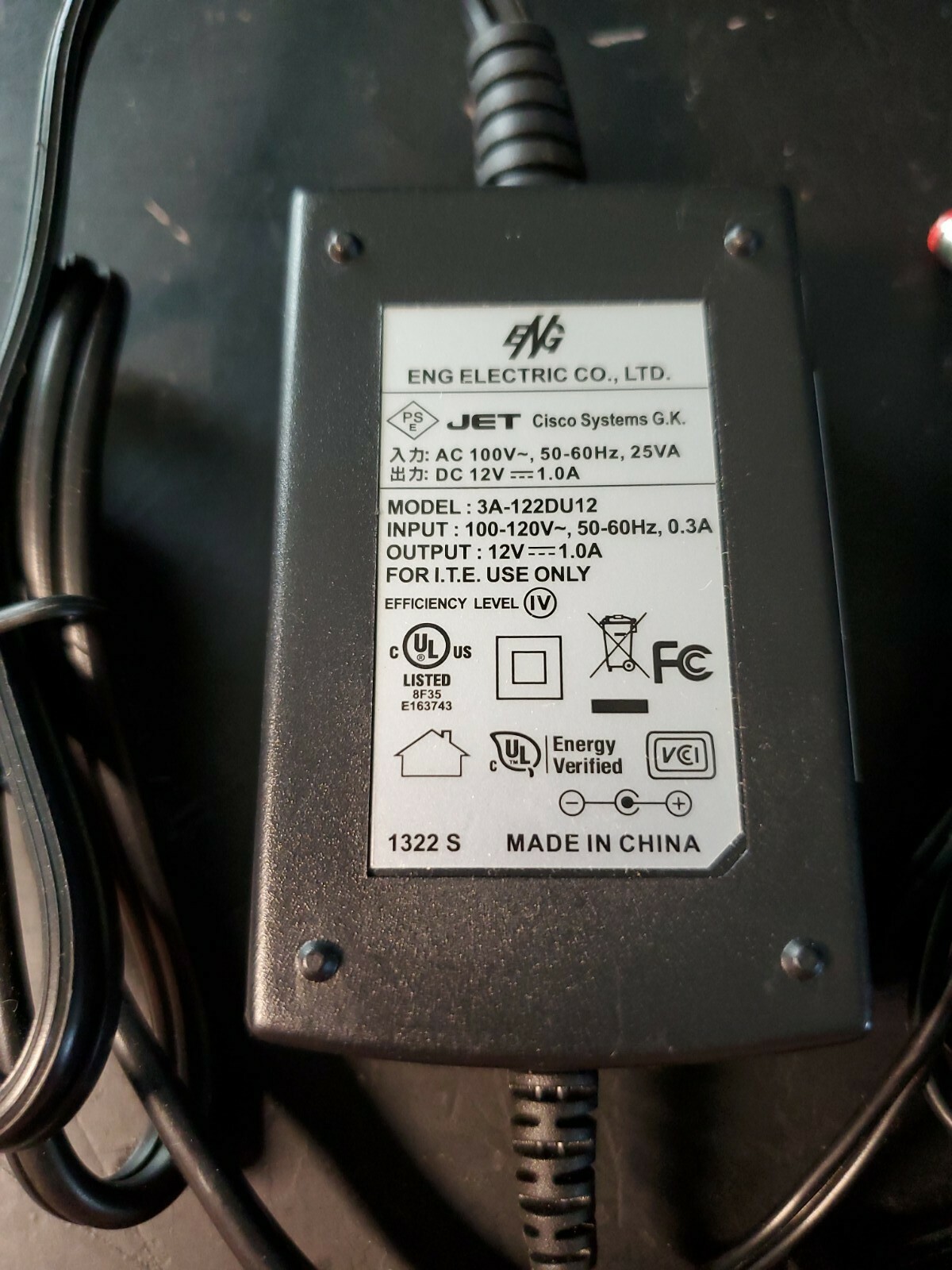 Origunal Adapter for Cisco DPC3010 DOCSIS